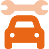 car-wrench-duotone-orange